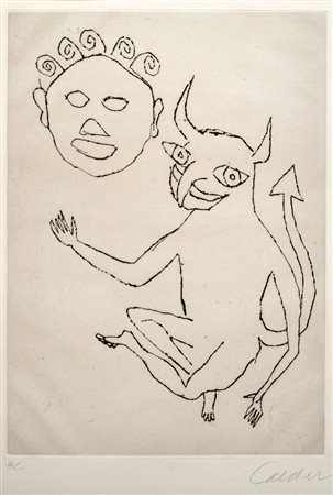 ALEXANDER CALDER, Santa Claus, 1974