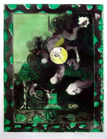 GRAHAM SUTHERLAND, Apollinaire: Le Bestiaire ou Cortège d'Orphée, 1978/1979