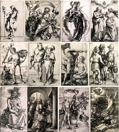 ALBRECHT DÜRER, senza titolo (lotto unico con dodici opere)