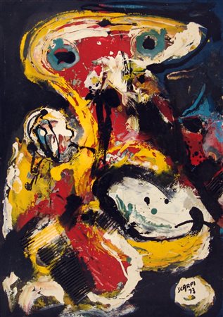 ATTILIO SCARFÌ, senza titolo, 1973