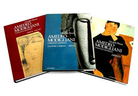 AMEDEO MODIGLIANI, Catalogo Generale - Disegni, Sculture, Dipinti, 1991/1992/1994