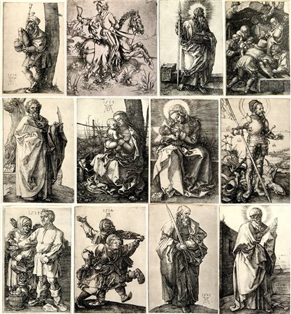 ALBRECHT DÜRER, senza titolo (lotto unico con dodici opere)