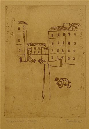 ORFEO TAMBURI, Trastevere, 1929