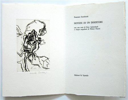 WALTER PIACESI, Notizie di un disertore, 1978