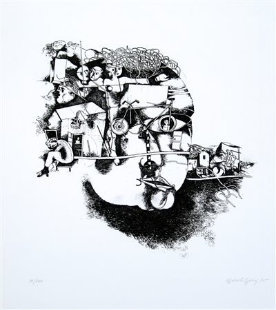 GELOSH GJOKAJ, senza titolo, 1975