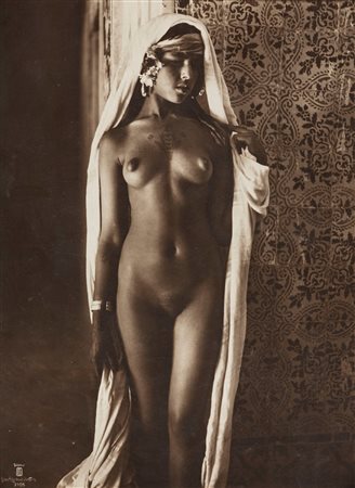 Rudolf Lehnert, Ernst Landrock (1878-1948, 1880-1957)  - Nudo Orientale, Tunisi, years 1910