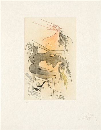 WIFREDO LAM (1902-1982) - Senza Titolo, 1967