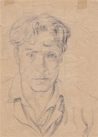 Anton Sebastian Fasal Ritratto maschile (probabilmente autoritratto), 1930...