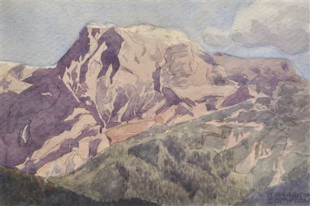 Edward Harrison Compton Krippenstein, 1908;Acquerello, matita, 15,5 x 22 cm,...