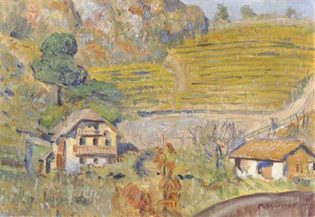 Max Sparer (Söll, Tramin/Termeno 1886 – Bozen/Bolzano 1968) Paesaggio...