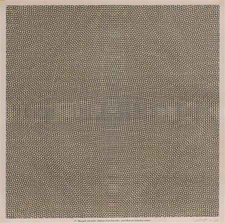 SOL LEWITT - Senza Titolo (1971)