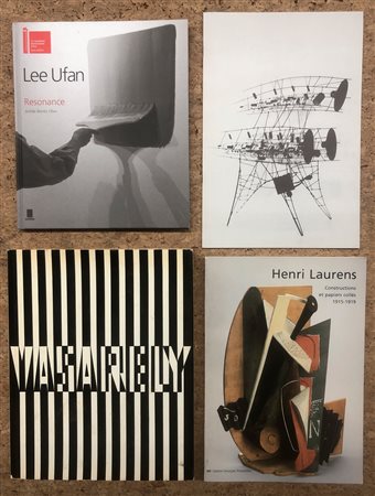 ARTISTI INTERNAZIONALI (VASARELY, UFAN, LAURENS E VOGEL) - Lotto unico di 3 cataloghi