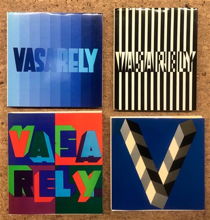 VICTOR VASARELY - Serie completa di 4 edizioni 'Plastic Arts of the 20th Century'