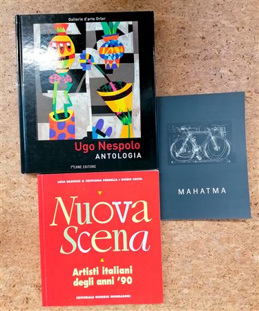 ARTISTI VARI (MAHATMA, NUOVA SCENA, NESPOLO) - Lotto unico di 3 cataloghi