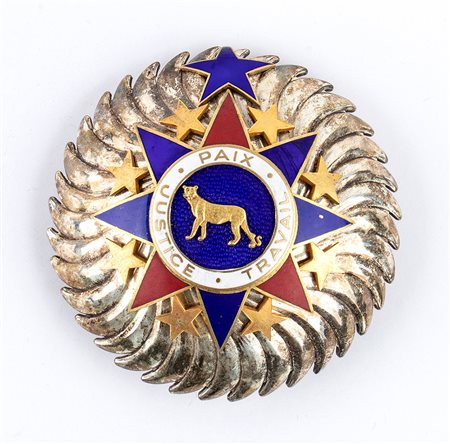Repubblica Democratica del Congo,Ordine al Merito, placca di Gran Croce