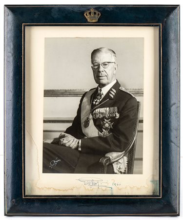 GUSTAVO VI , re di Svezia - Oskar Fredrik Wilhelm Olaf Gustav Adolf av Bernadotte 