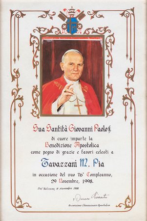 Papa GIOVANNI PAOLO II - Wojtyla Karol Jozef