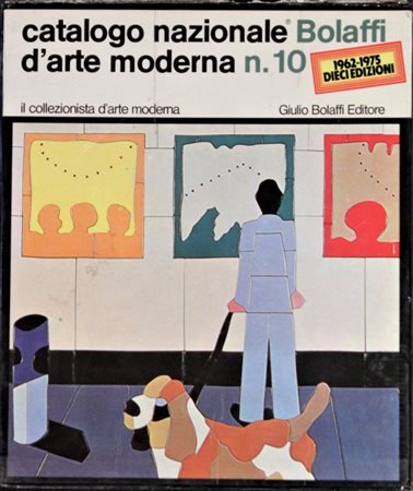 CATALOGO NAZIONALE BOLAFFI D'ARTE MODERNA N.10 cofanetto completo composto da...