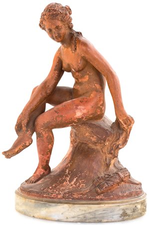 Scultura in terracotta, XIX secolo F2, , 33x22x15 (misura complessiva)