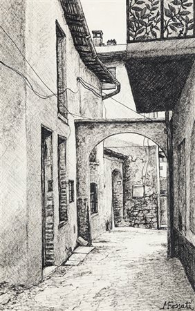 MARIO FOSSATI (1918-1999) - Brianza, 1988