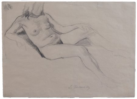 Leonardo Dudreville, Nudo femminile, (1928)