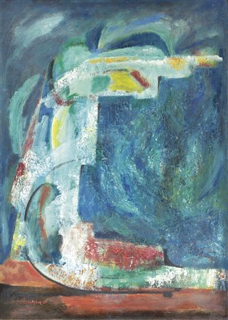 Natale Filannino, Il porto blu, 1957