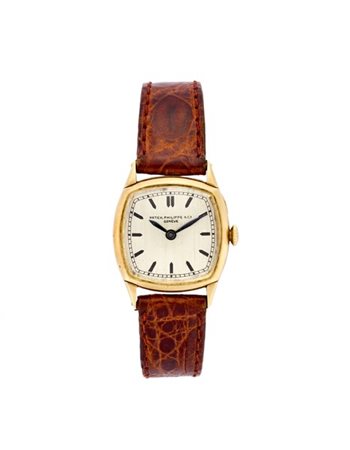 PATEK PHILIPPE & CO
Orologio da polso da donna in oro 18K
Anni '30
Quadrante, m