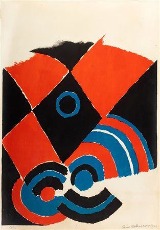 Sonia Delaunay (Hradyz'k 1885-Parigi 1979)  - Senza titolo, 1962