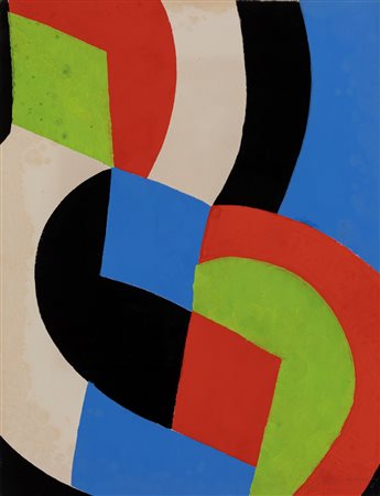 Sonia Delaunay (Hradyz'k 1885-Parigi 1979)  - Senza titolo