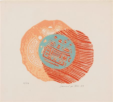 Seund Ja Rhee (1918-2009)  - Senza titolo, 1969