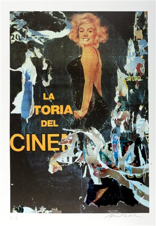 Mimmo Rotella (Catanzaro 1918-Milano  2006)  - Marilyn