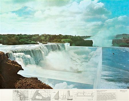 Superstudio Group (1966)  - Niagara o l'architettura riflessa, 1970