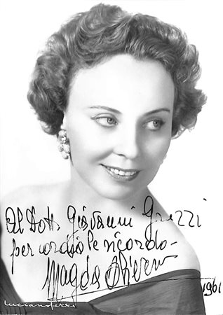 Magda Olivero (Saluzzo 1910 – Milano 2014)