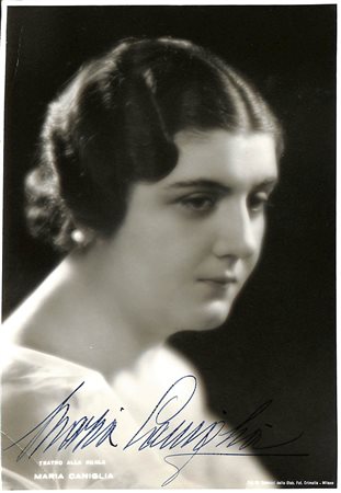Maria Caniglia (Napoli 1905 – Roma 1979)