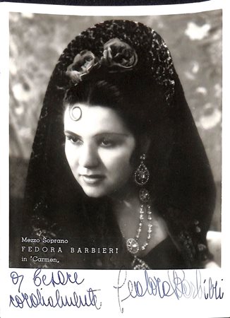 Fedora Barbieri (Trieste 1920 – Firenze 2003)
