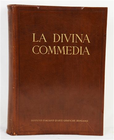 DANTE ALIGHIERI. LA DIVINA COMMEDIA a cura di Nicola Zingarelli e tavole...