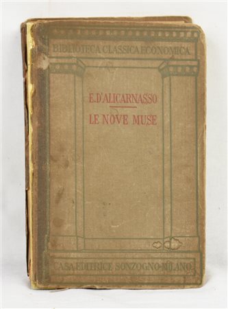 ERODOTO D'ALICARNASSO. LE NOVE MUSE. ISTORIA DELLE IMPRESE DE' GRECI E DE'...