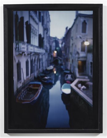 GOLDIN NAN (n. 1953) - Canal in Venice at dawn, winter.