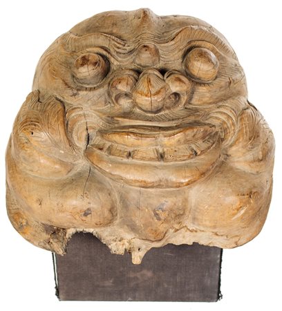 Grande maschera da parata in legno, Bali, Indonesia, XIX secolo raffigurante...