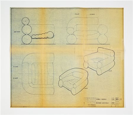 Jonathan De Pas (1932-1991), Donato D'Urbino (1935), Paolo Lomazzi (1936) Elioco