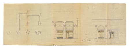 Carlo Scarpa "a la piavola de Franza"
Studio per le vetrine di una boutique in P