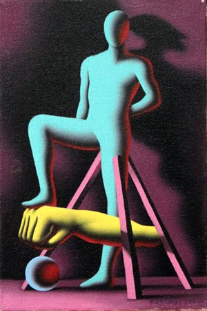 KOSTABI Mark (Los Angeles 1960) Anonimously objectified, 2007 olio su tela,...