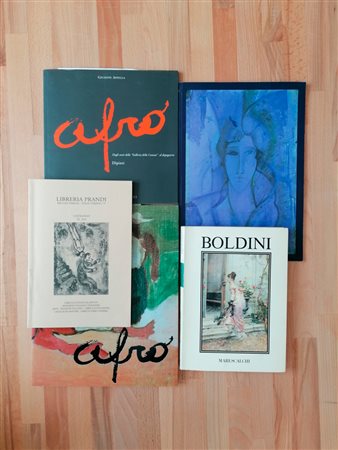 ARTISTI VARI ( BOLDINI, AFRO, MODIGLIANI) -Lotto unico di 5 cataloghi