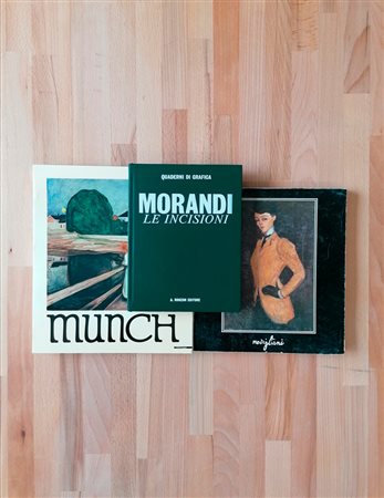 ARTISTI VARI ( MORANDI, MODIGLIANI, MUNCH) - Lotto unico di 3 cataloghi