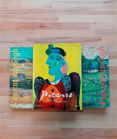 PICASSO E VAN GOGH - Lotto unico di 3 cataloghi: