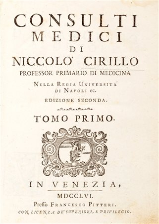 Medicina - Cirillo, Niccolò - Consulti medici