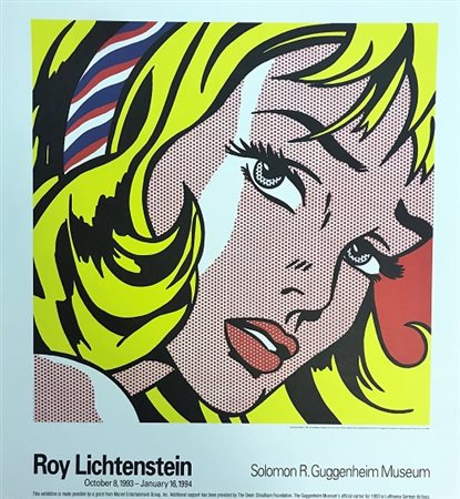 Roy Lichtenstein “Girl With Hair Ribbon” 1993