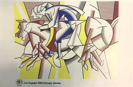 Roy Lichtenstein "Los Angeles 1984 Olympic Games" 1982