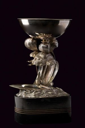 Coppa trofeo motonautica in argento