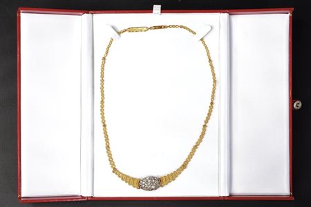 Collana artigianale in oro firmata Cellino 